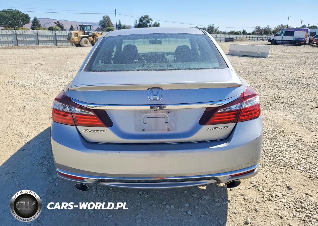 2017 Honda Accord Sport VIN:1HGCR2F51HA030293 - 6