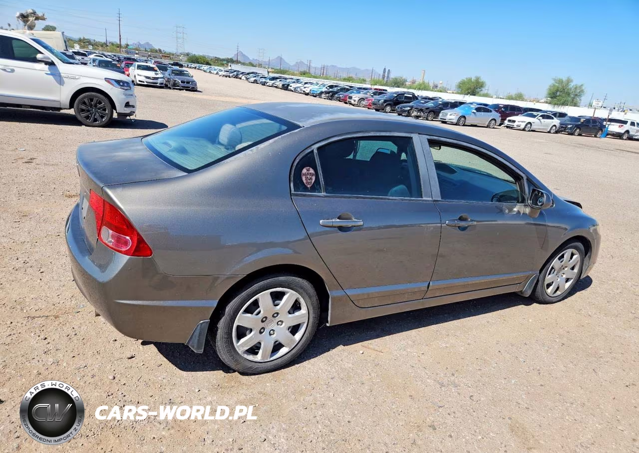 2008 Honda Civic Lx VIN:2HGFA16598H338294 - 3