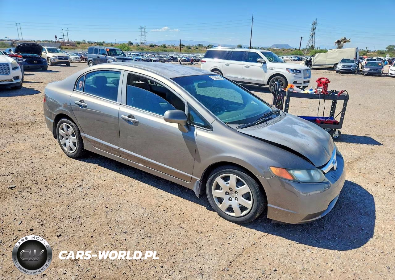 2008 Honda Civic Lx VIN:2HGFA16598H338294 - 4