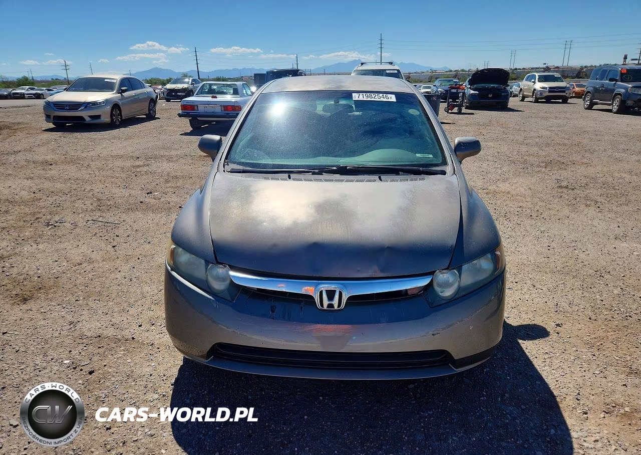 2008 Honda Civic Lx VIN:2HGFA16598H338294 - 5