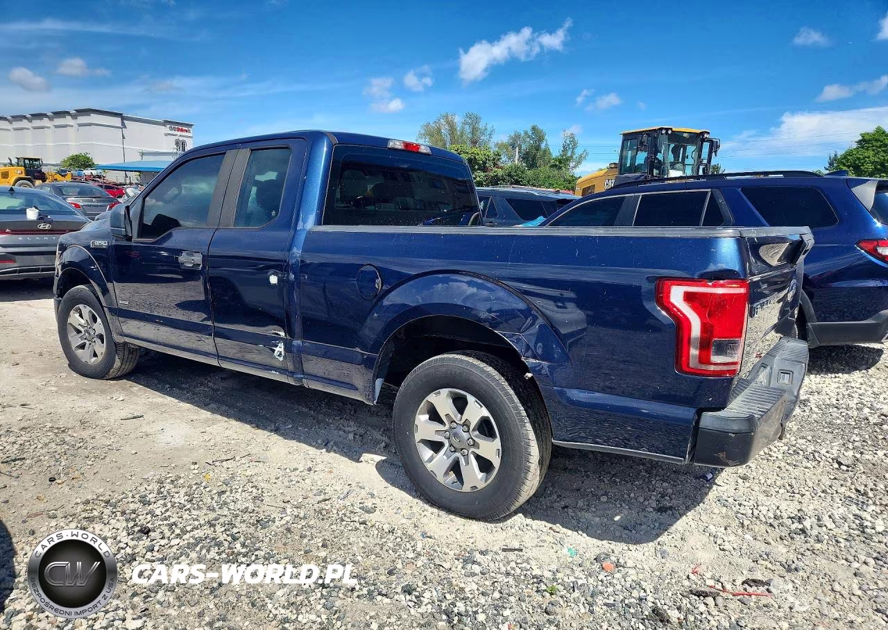 2016 Ford F150 Super Cab VIN:1FTEX1CG1GFA55662 - 2