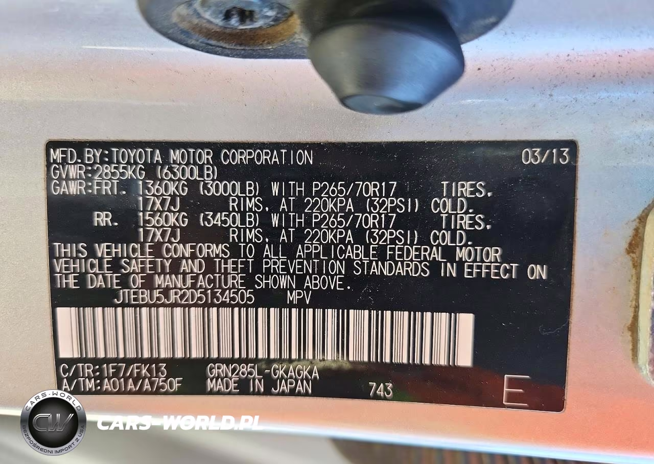 2013 Toyota 4Runner Sr5 VIN:JTEBU5JR2D5134505 - 14
