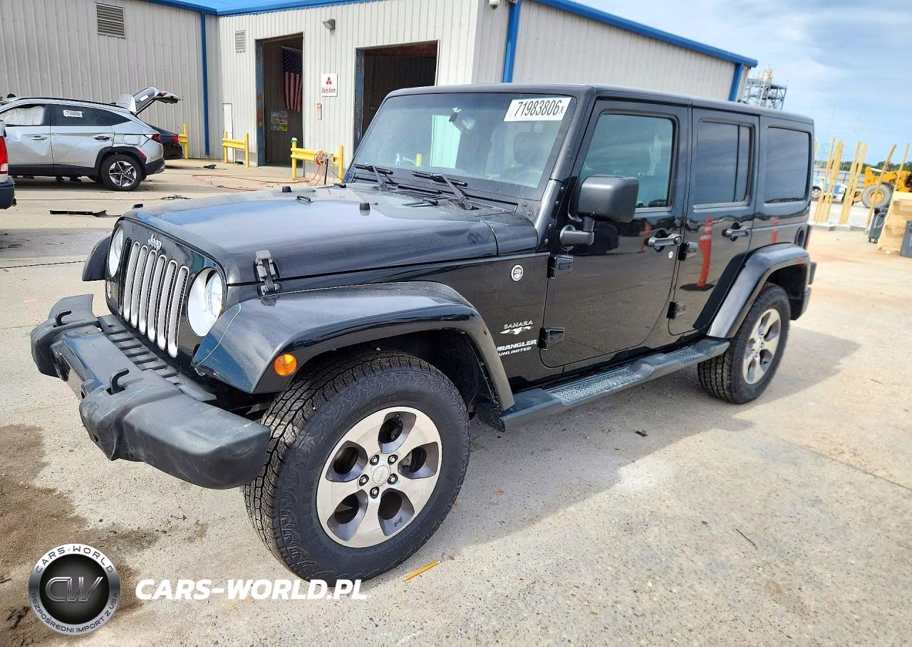 2016 Jeep Wrangler Unlimited Sahara VIN:1C4BJWEGXGL114479 - 1