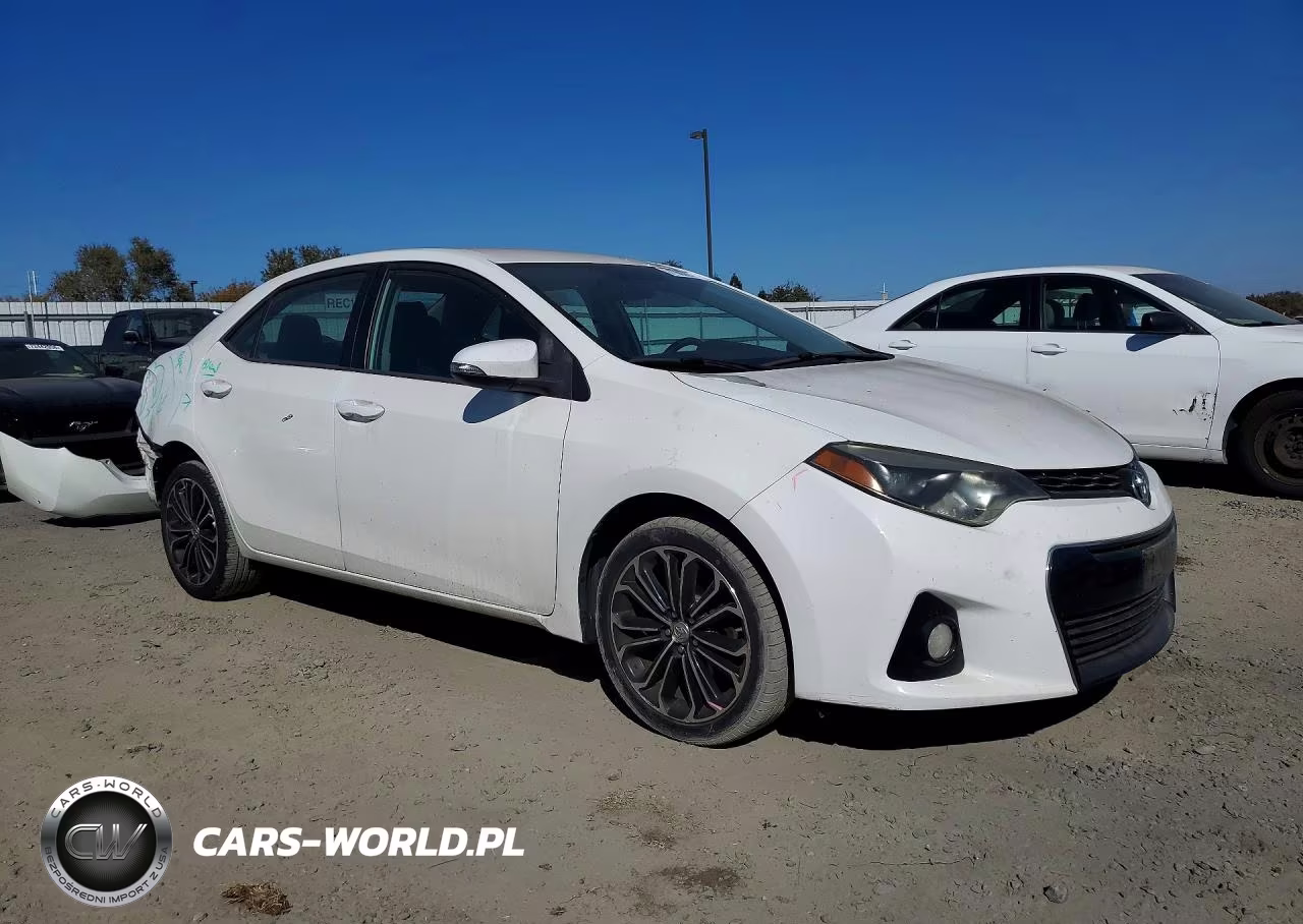 2014 Toyota Corolla S Plus VIN:5YFBURHE5EP031839 - 4