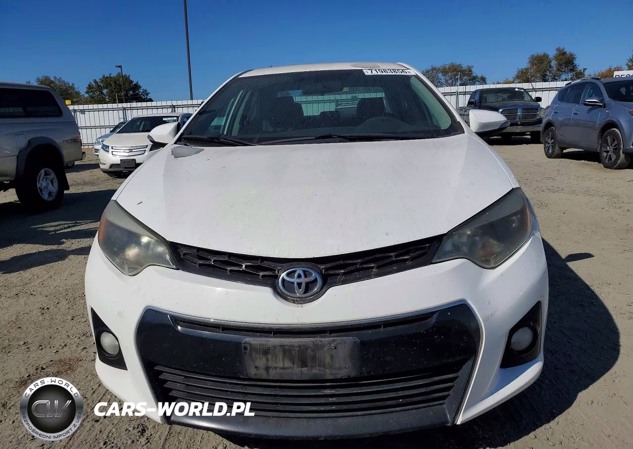2014 Toyota Corolla S Plus VIN:5YFBURHE5EP031839 - 5