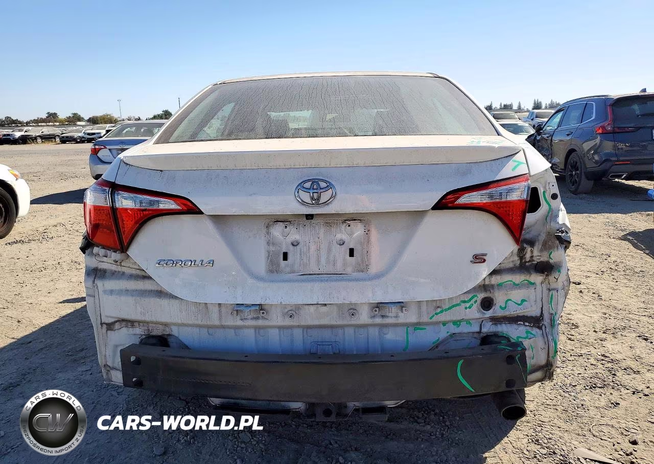 2014 Toyota Corolla S Plus VIN:5YFBURHE5EP031839 - 6