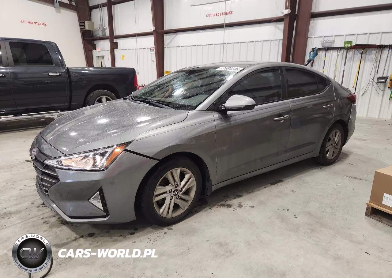 2019 Hyundai Elantra Sel VIN:KMHD84LF0KU781806 - 1