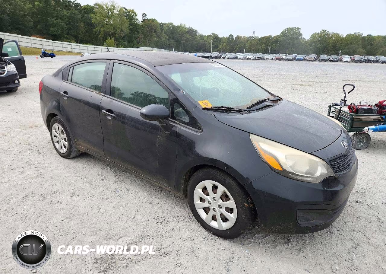 2014 Kia Rio Lx VIN:KNADM4A39E6385632 - 4