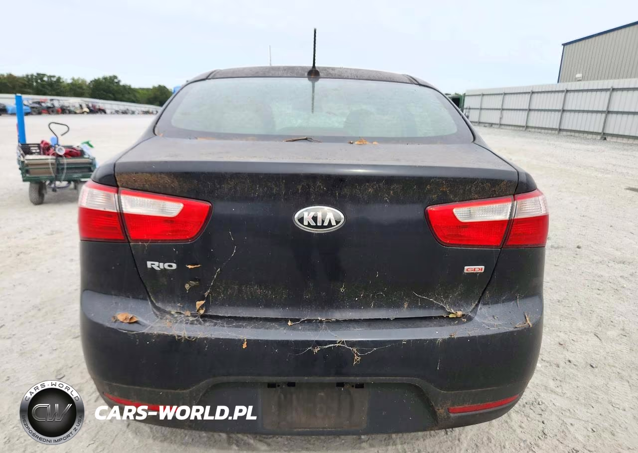 2014 Kia Rio Lx VIN:KNADM4A39E6385632 - 6