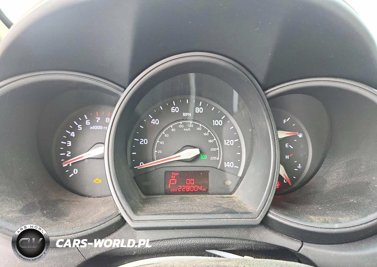2014 Kia Rio Lx VIN:KNADM4A39E6385632 - 9