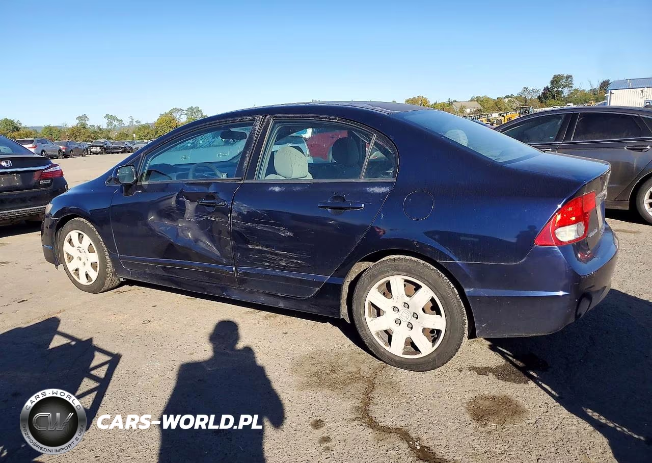 2011 Honda Civic Lx VIN:2HGFA1F58BH524500 - 2