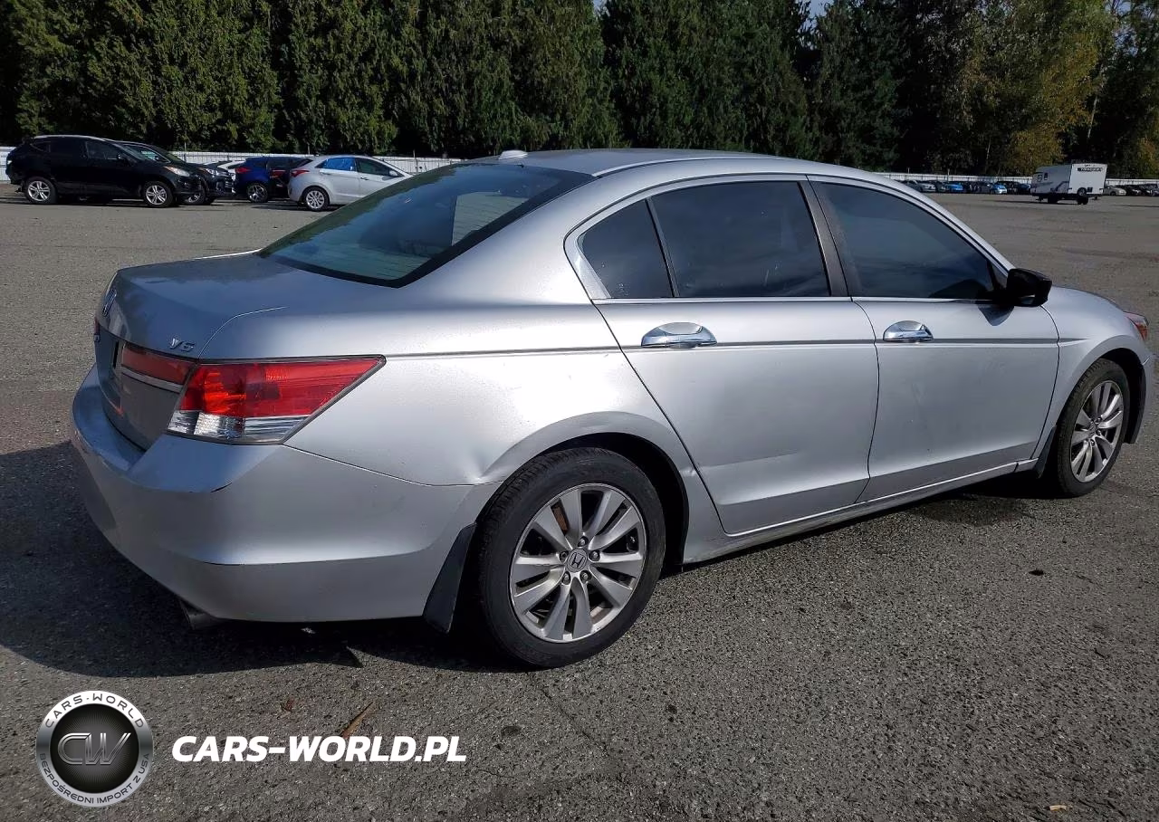 2012 Honda Accord Exl VIN:1HGCP3F81CA013685 - 3
