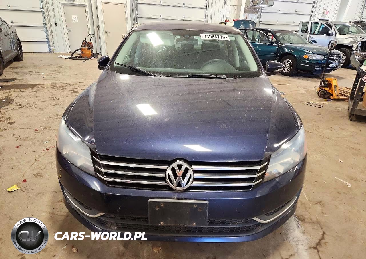 2012 Volkswagen Passat S VIN:1VWAP7A38CC021003 - 5
