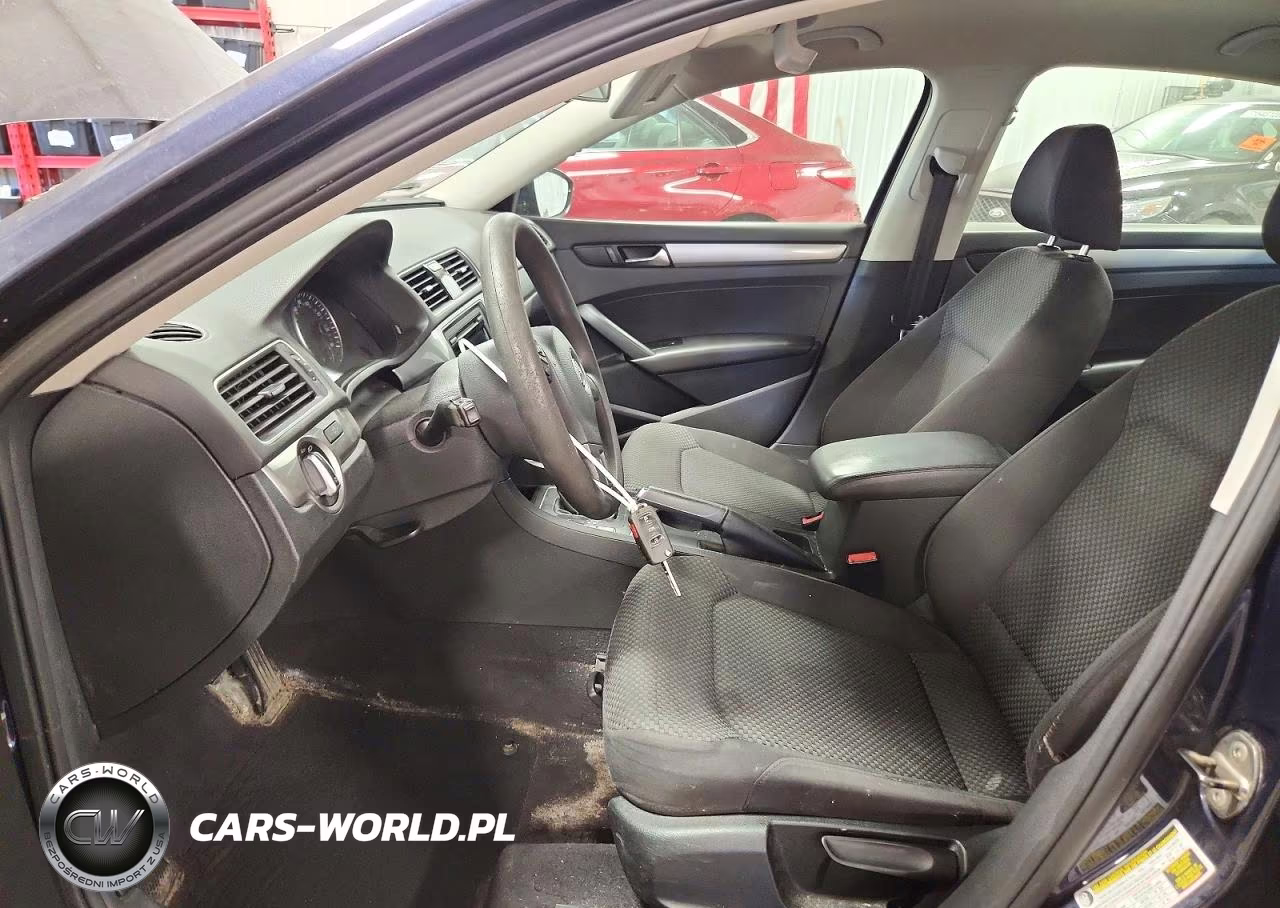 2012 Volkswagen Passat S VIN:1VWAP7A38CC021003 - 7