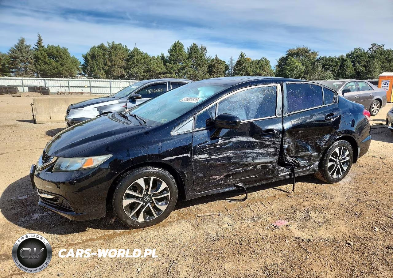 2015 Honda Civic Ex VIN:19XFB2F84FE107971 - 1