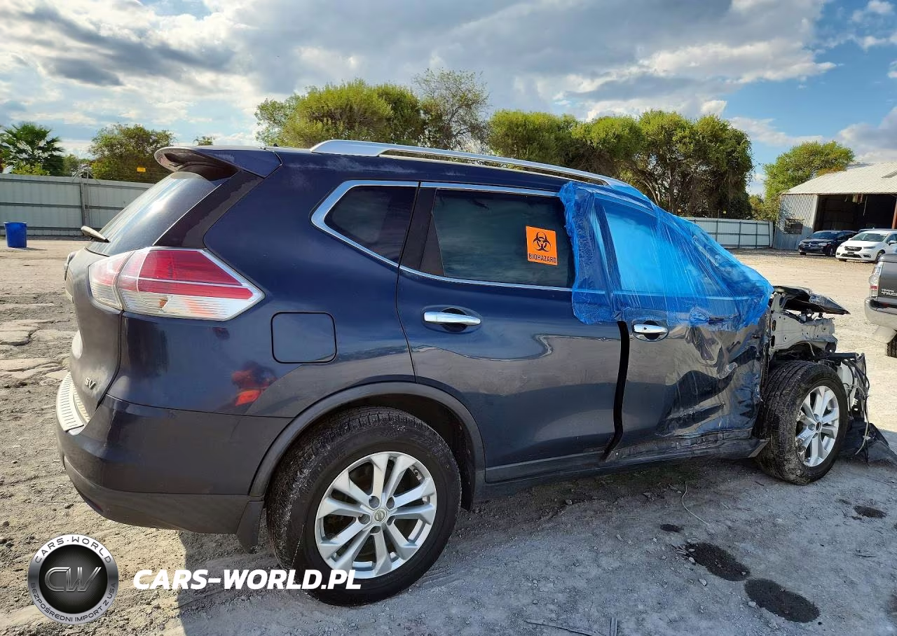 2016 Nissan Rogue Sv VIN:KNMAT2MT5GP599460 - 3