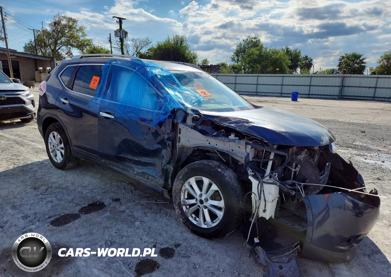 2016 Nissan Rogue Sv VIN:KNMAT2MT5GP599460 - 4