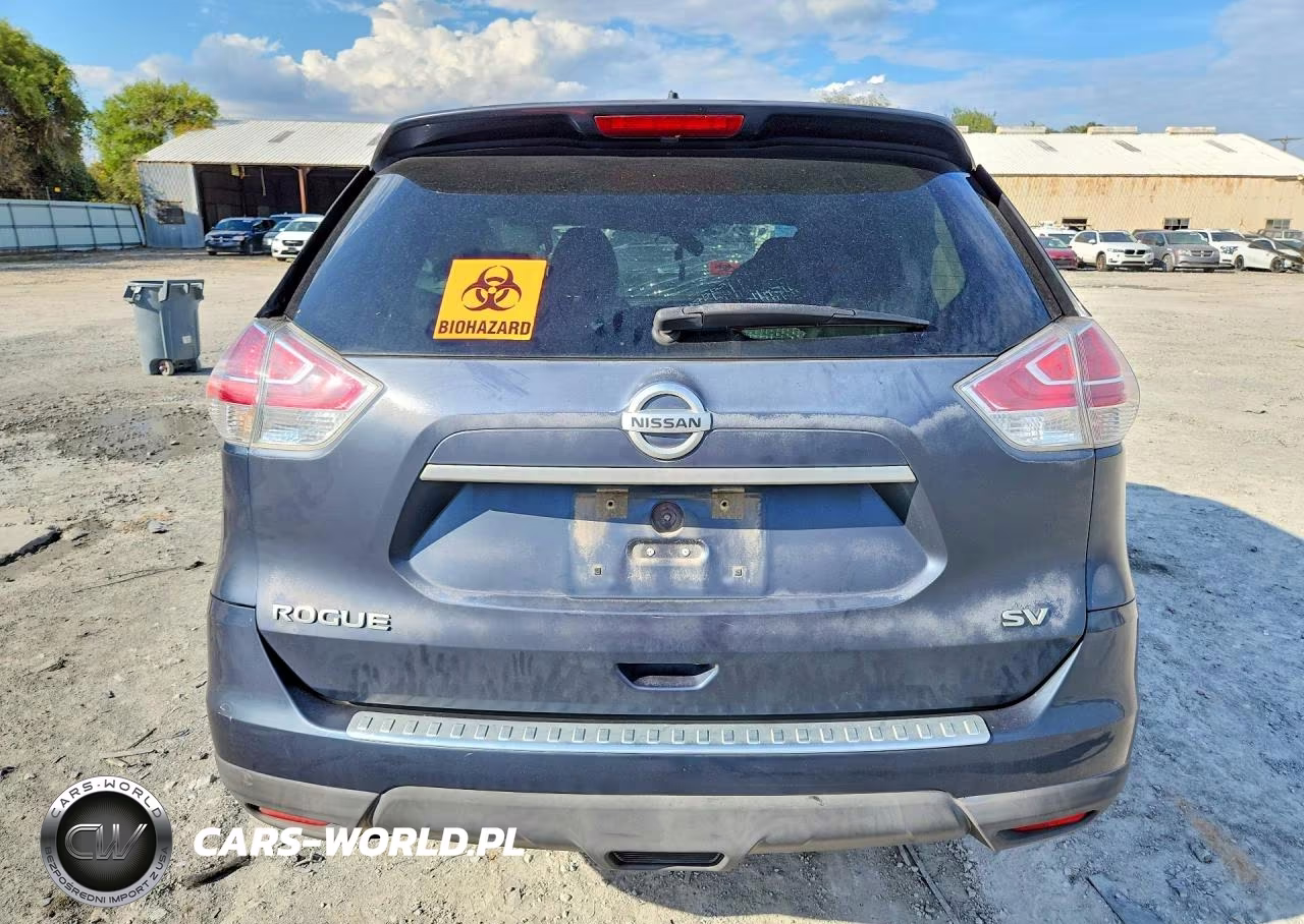 2016 Nissan Rogue Sv VIN:KNMAT2MT5GP599460 - 6