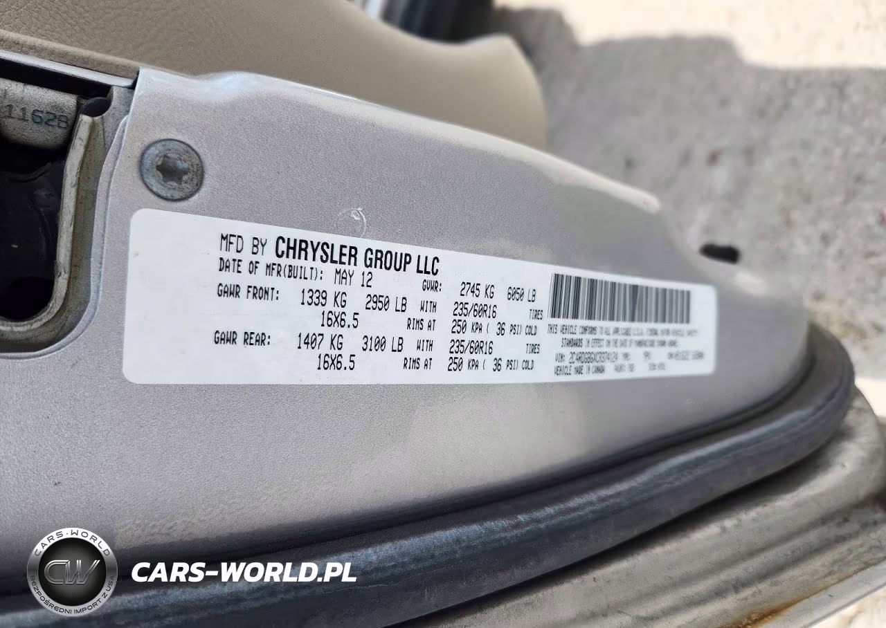 2012 Dodge Grand Caravan Se VIN:2C4RDGBGXCR374124 - 13