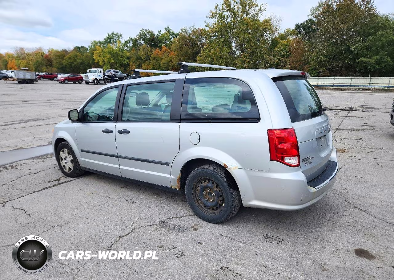 2012 Dodge Grand Caravan Se VIN:2C4RDGBGXCR374124 - 2