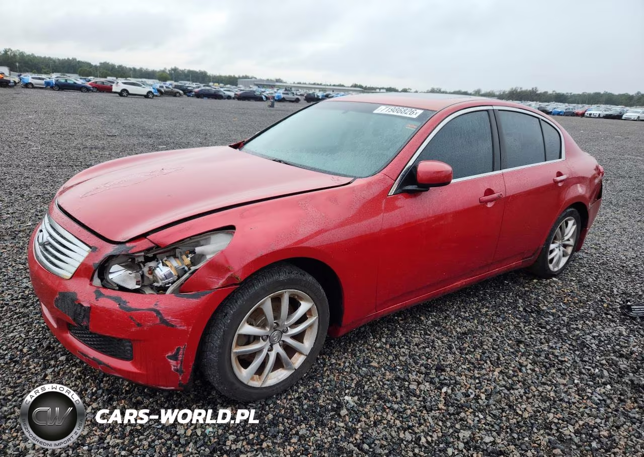 2007 Infiniti G35 Base VIN:JNKBV61EX7M705767 - 1