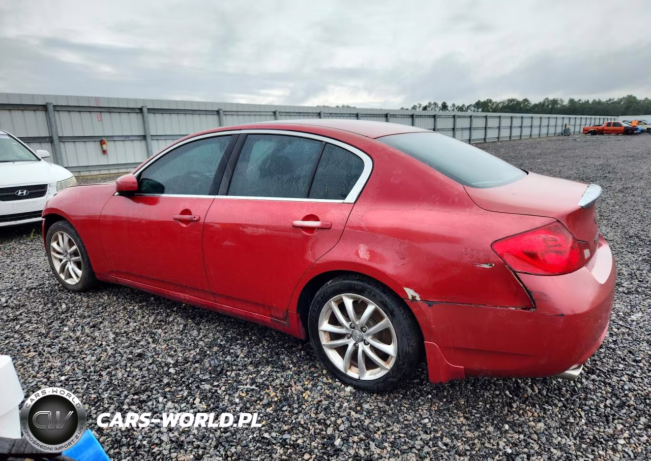 2007 Infiniti G35 Base VIN:JNKBV61EX7M705767 - 2