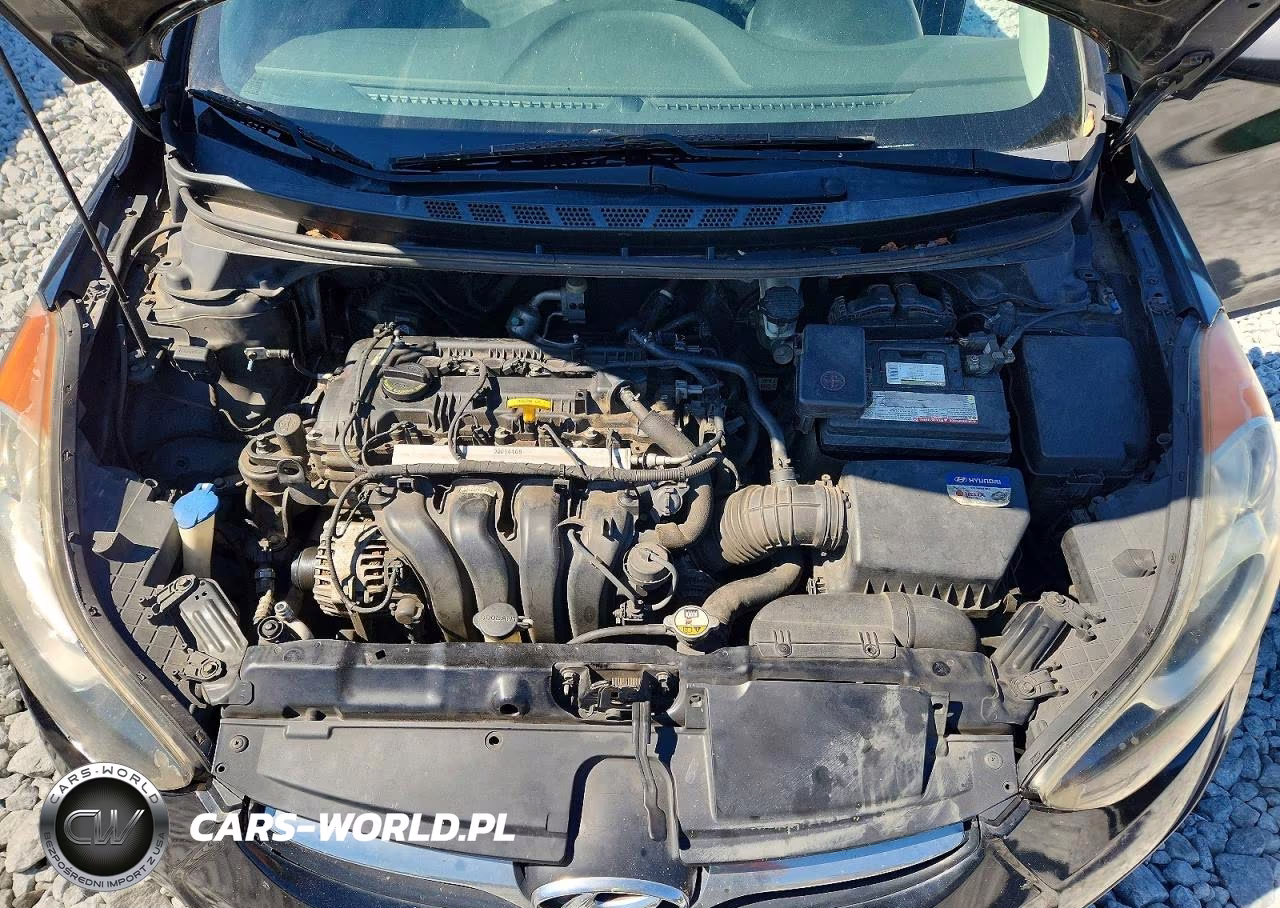 2013 Hyundai Elantra Gls VIN:KMHDH4AE0DU546643 - 11