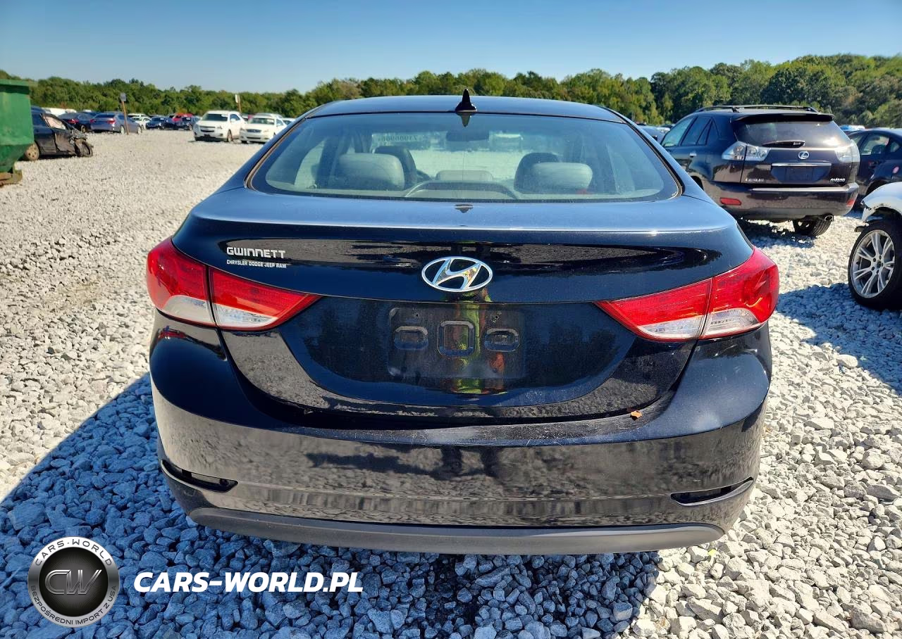 2013 Hyundai Elantra Gls VIN:KMHDH4AE0DU546643 - 6