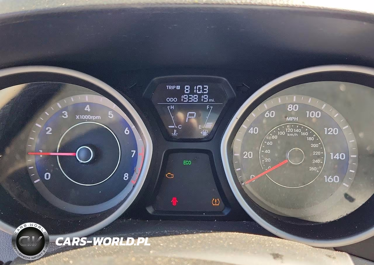 2013 Hyundai Elantra Gls VIN:KMHDH4AE0DU546643 - 9