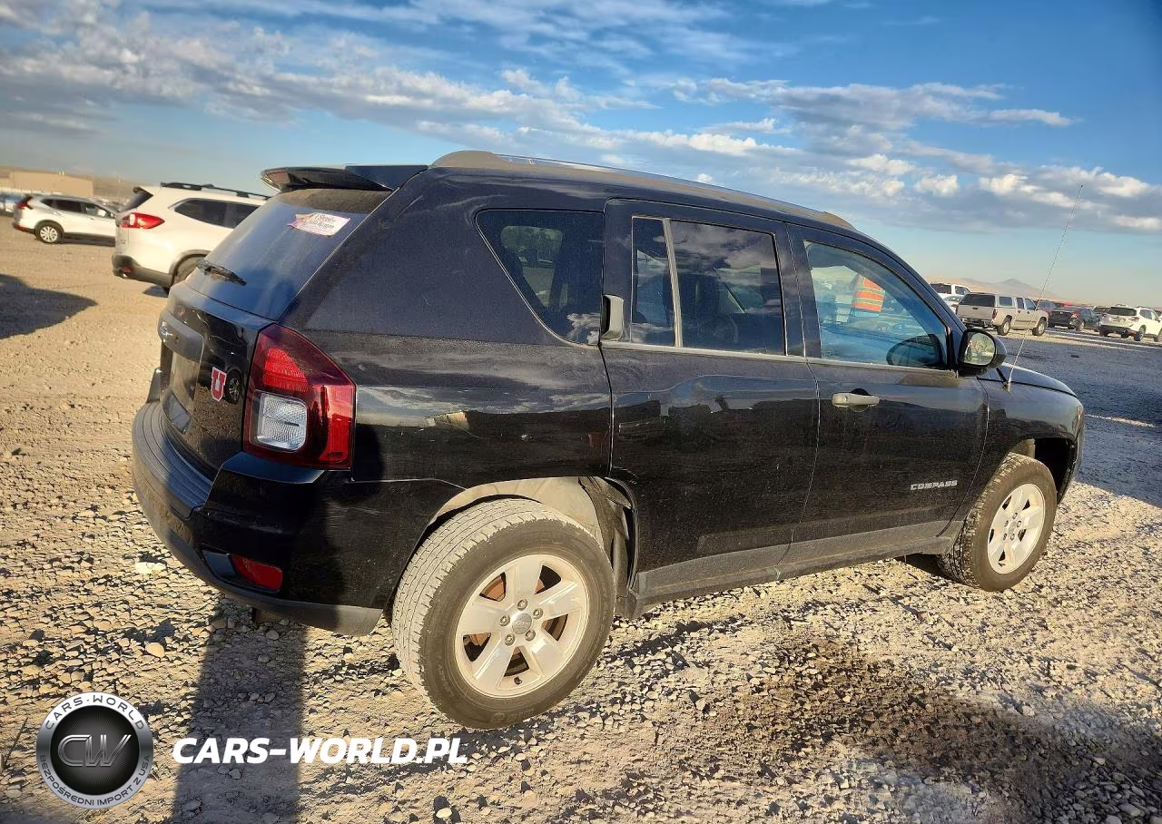 2014 Jeep Compass Sport VIN:1C4NJCBA8ED785992 - 3
