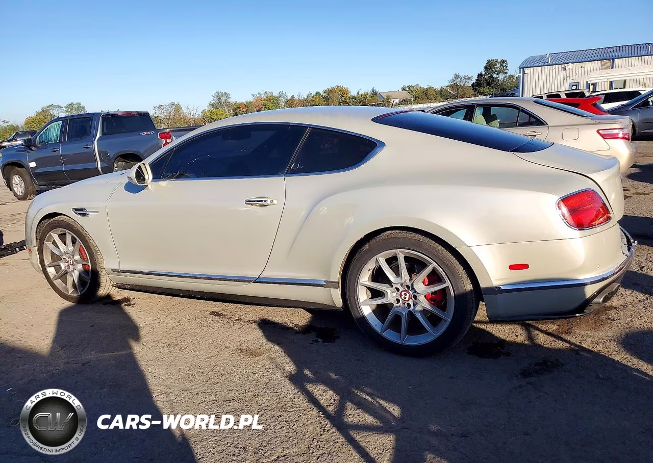 2016 Bentley Continental Gt V8 S VIN:SCBFH7ZA9GC058532 - 2