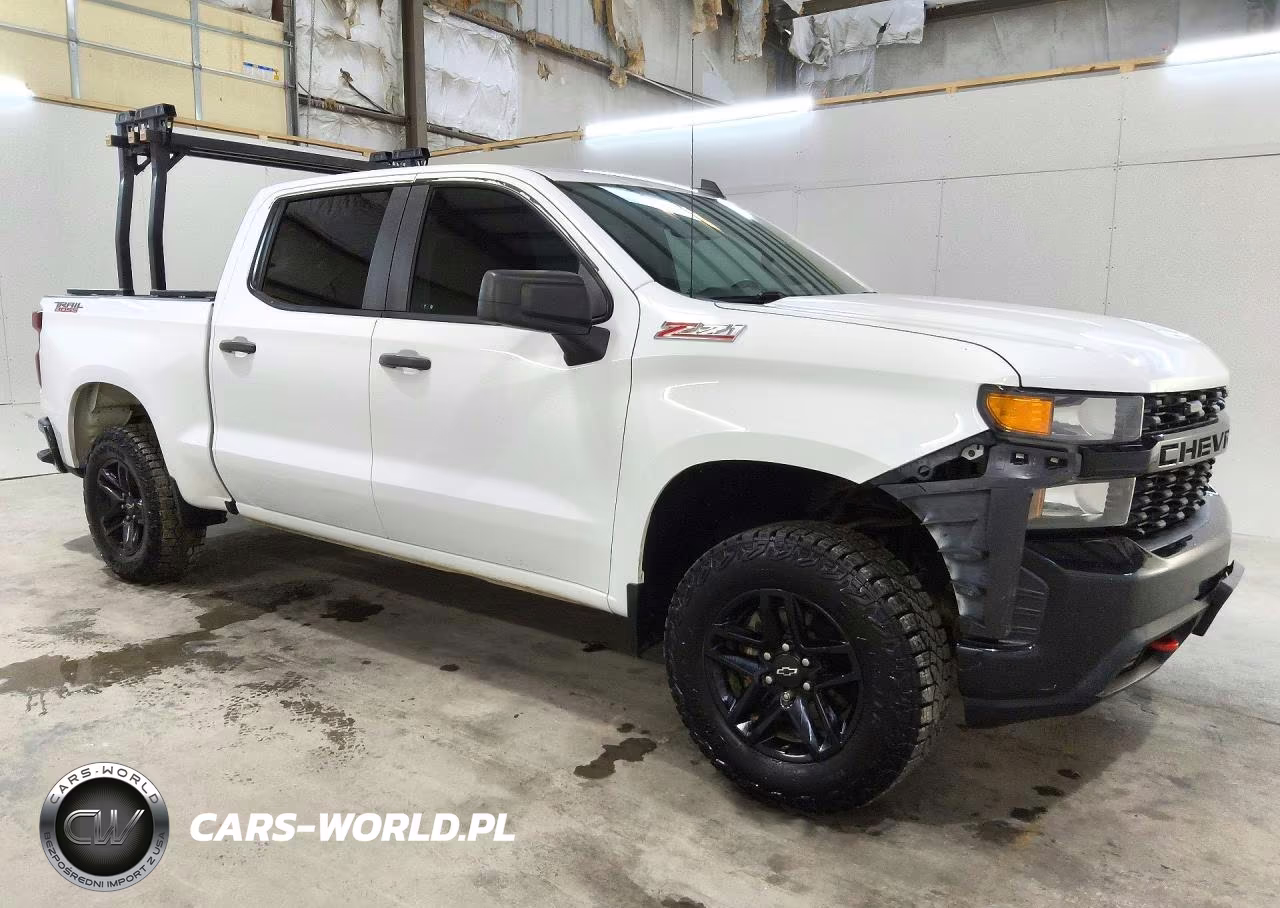 2021 Chevrolet Silverado K1500 Trail Boss Custom VIN:1GCPYCEF1MZ272225 - 4