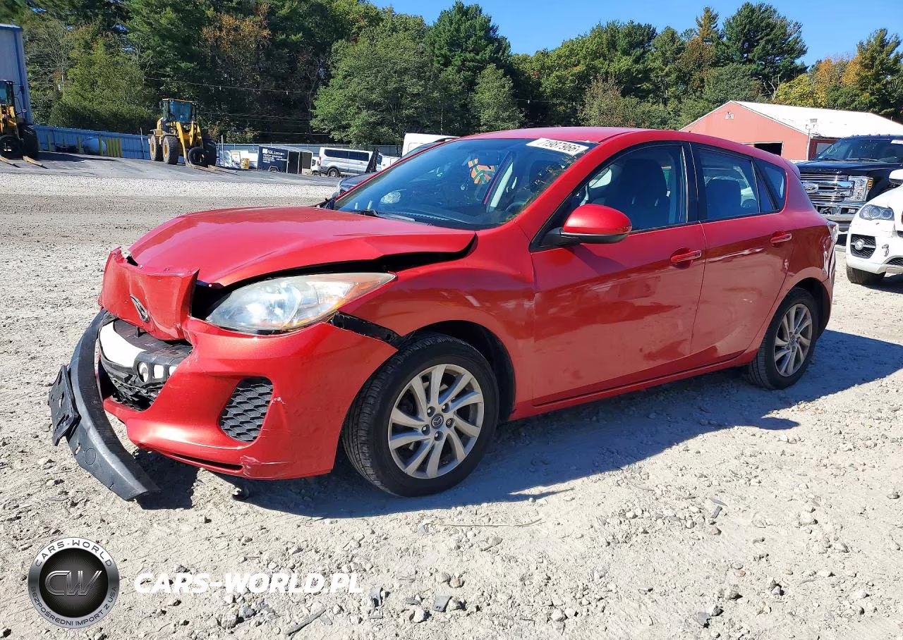 2013 Mazda 3 I VIN:JM1BL1L82D1713635 - 1