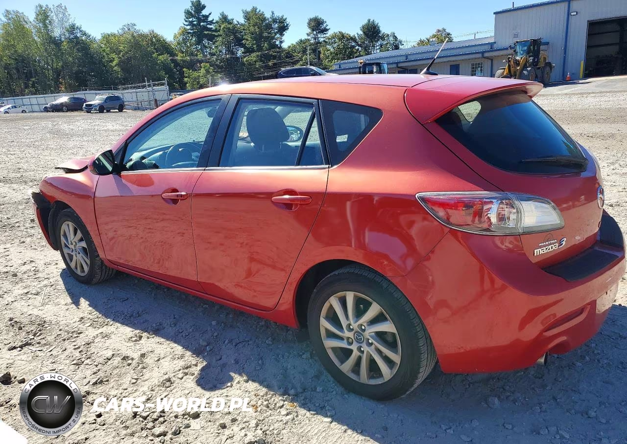 2013 Mazda 3 I VIN:JM1BL1L82D1713635 - 2