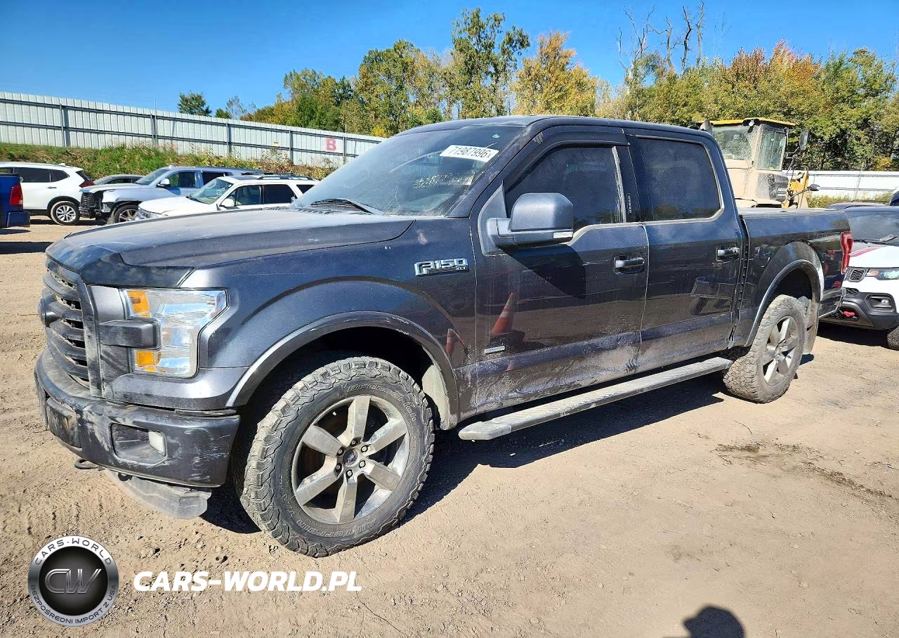 2016 Ford F150 Supercrew VIN:1FTEW1EG5GFC91859 - 1
