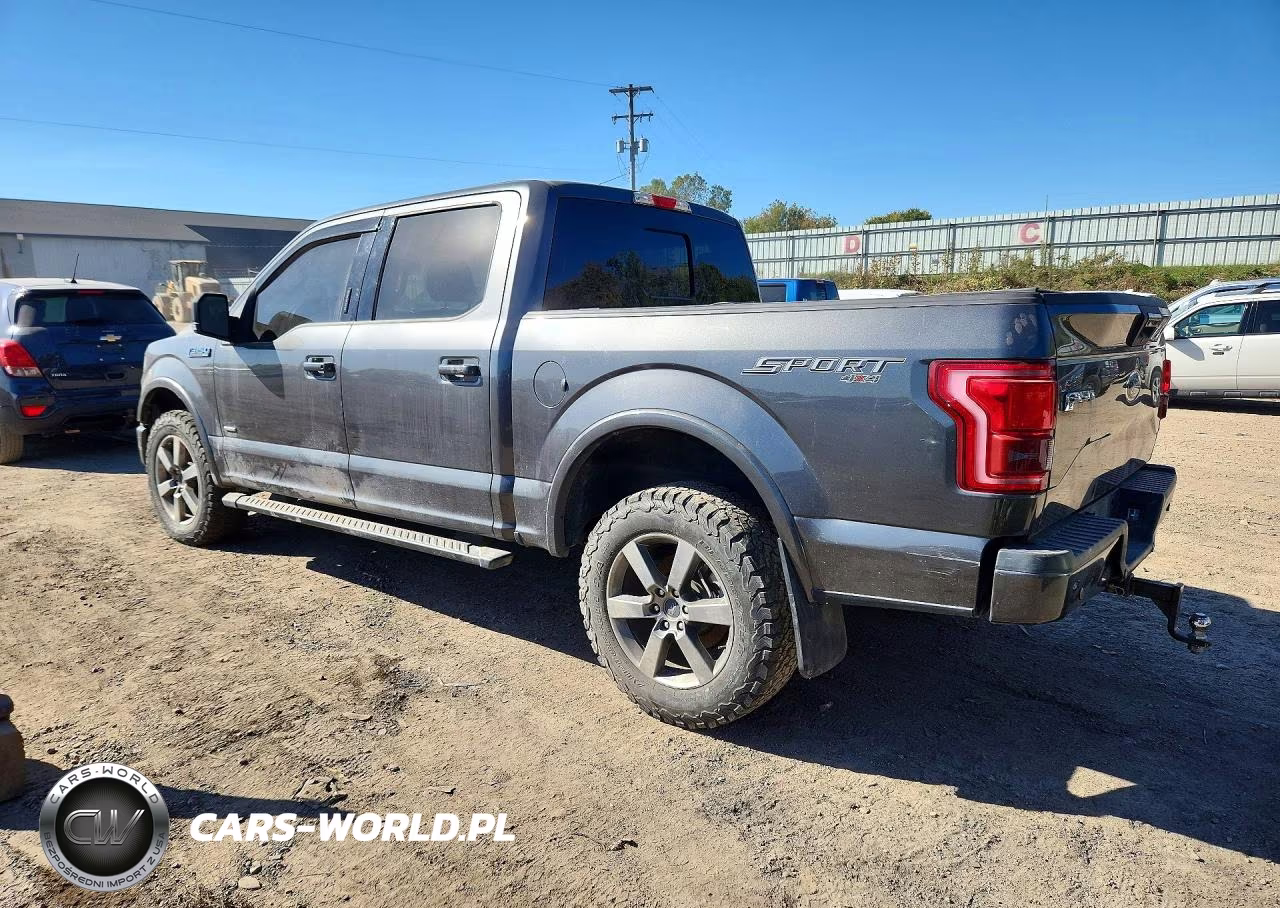 2016 Ford F150 Supercrew VIN:1FTEW1EG5GFC91859 - 2