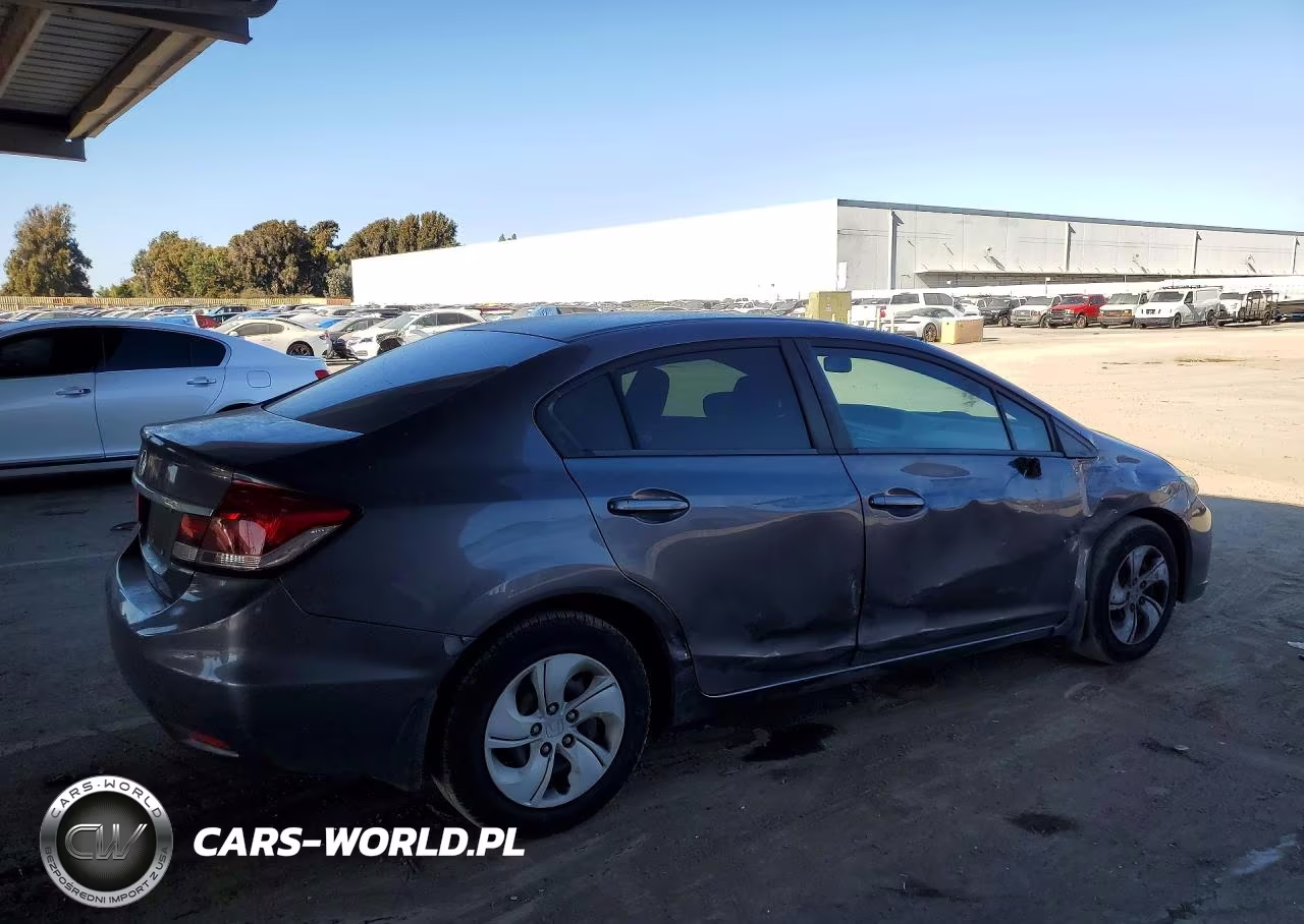 2014 Honda Civic Lx VIN:19XFB2F50EE241994 - 3