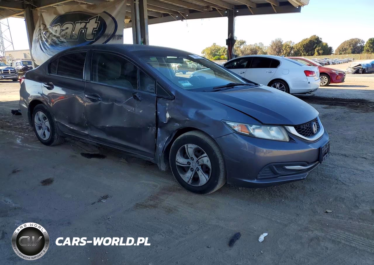 2014 Honda Civic Lx VIN:19XFB2F50EE241994 - 4