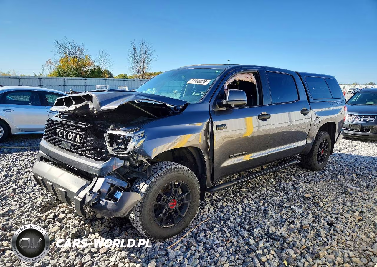 2021 Toyota Tundra Trd Pro VIN:5TFDY5F11MX046036 - 1
