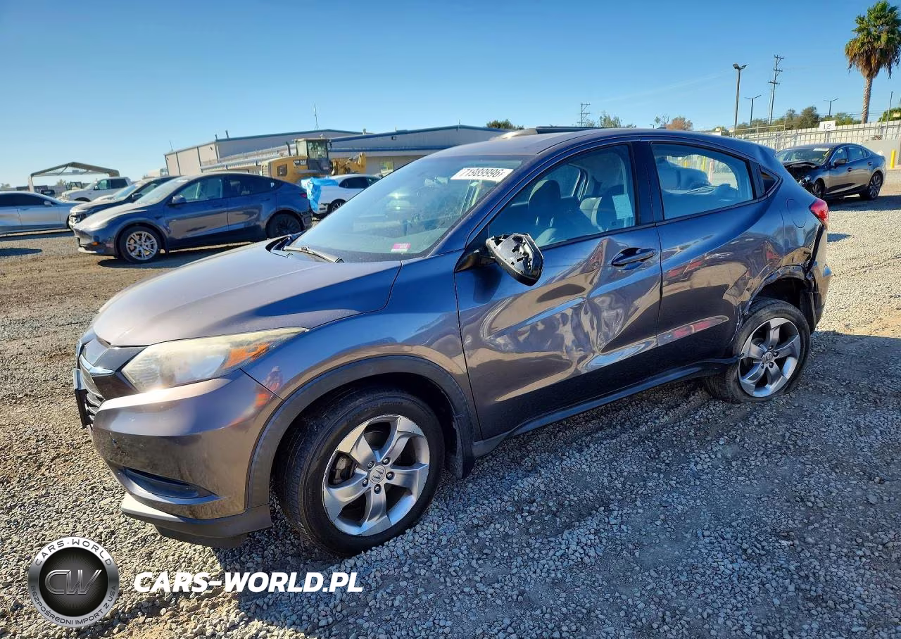 2018 Honda Hr-V Lx VIN:3CZRU5H30JG704701 - 1