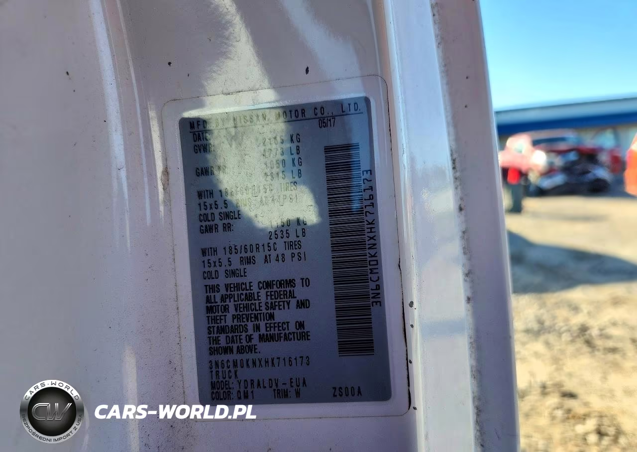 2017 Nissan Nv200 S VIN:3N6CM0KNXHK716173 - 13