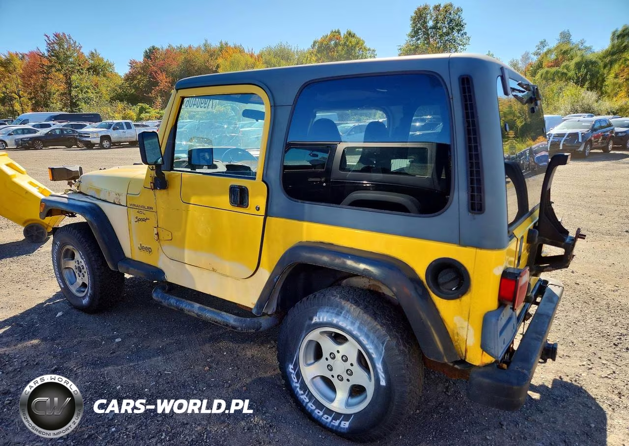 2001 Jeep Wrangler - Tj Sport VIN:1J4FA49S11P349822 - 2