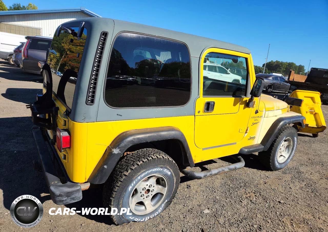 2001 Jeep Wrangler - Tj Sport VIN:1J4FA49S11P349822 - 3