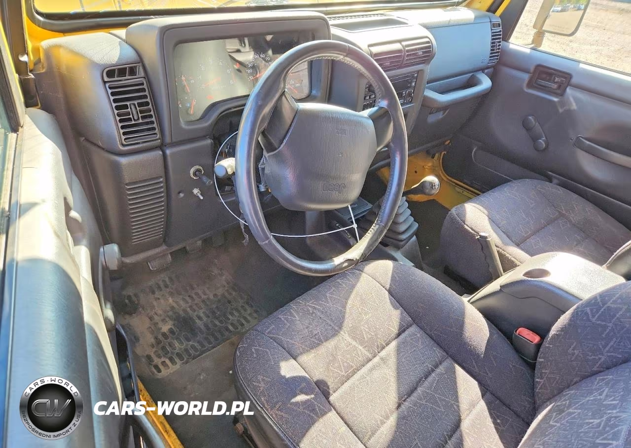 2001 Jeep Wrangler - Tj Sport VIN:1J4FA49S11P349822 - 8
