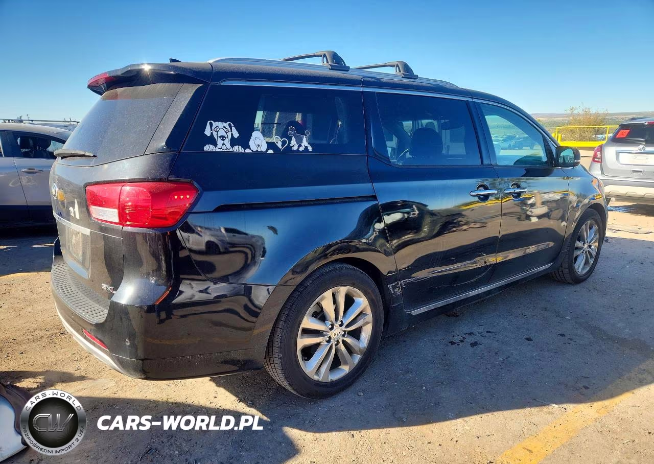 2018 Kia Sedona Sxl VIN:KNDME5C13J6373892 - 3