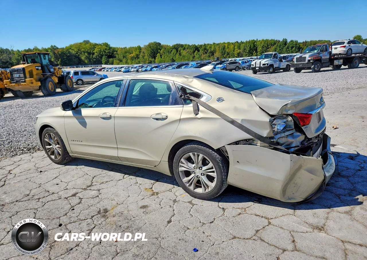 2015 Chevrolet Impala Lt VIN:2G1125S31F9166912 - 2