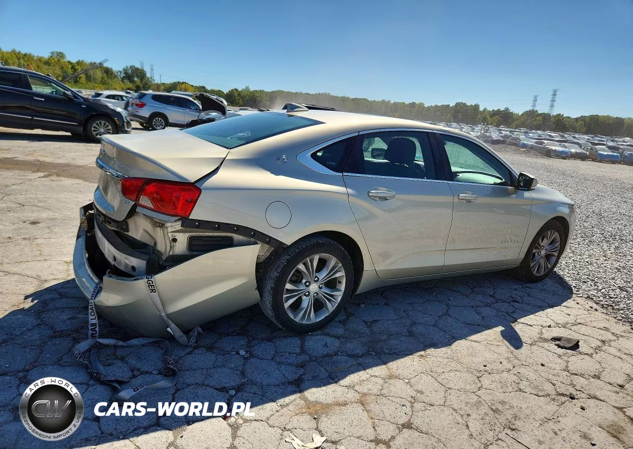 2015 Chevrolet Impala Lt VIN:2G1125S31F9166912 - 3