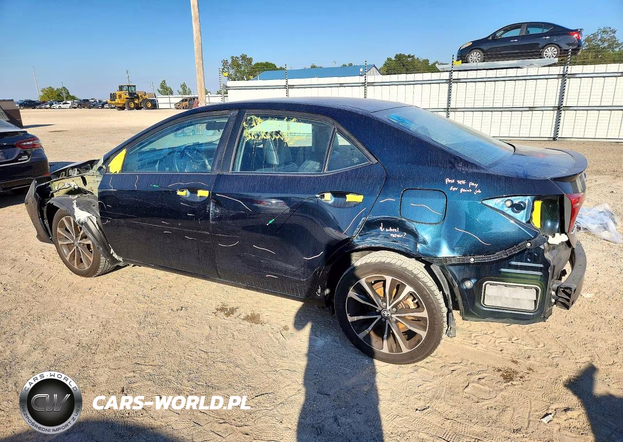 2017 Toyota Corolla Se VIN:5YFBURHE2HP636762 - 2