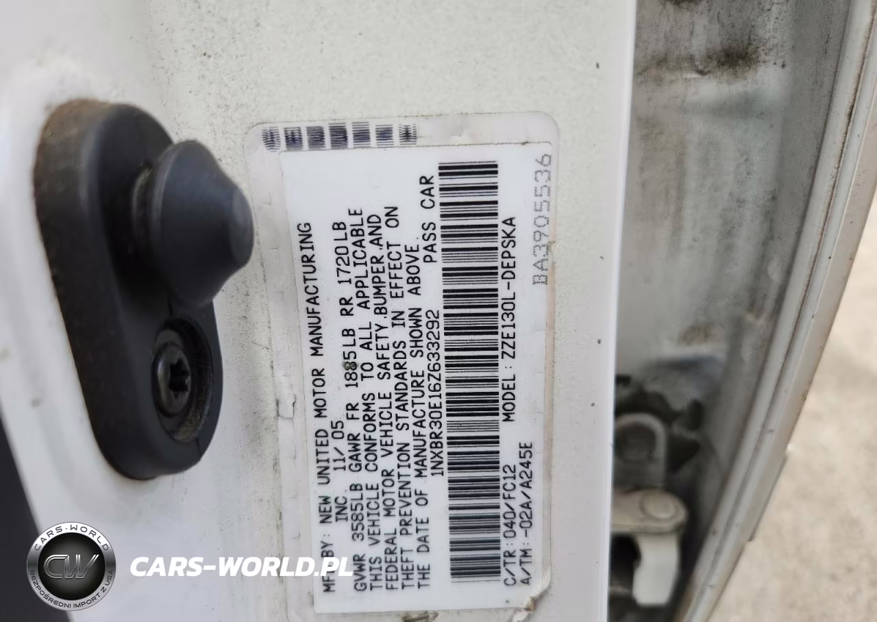 2006 Toyota Corolla S VIN:1NXBR30E16Z633292 - 12