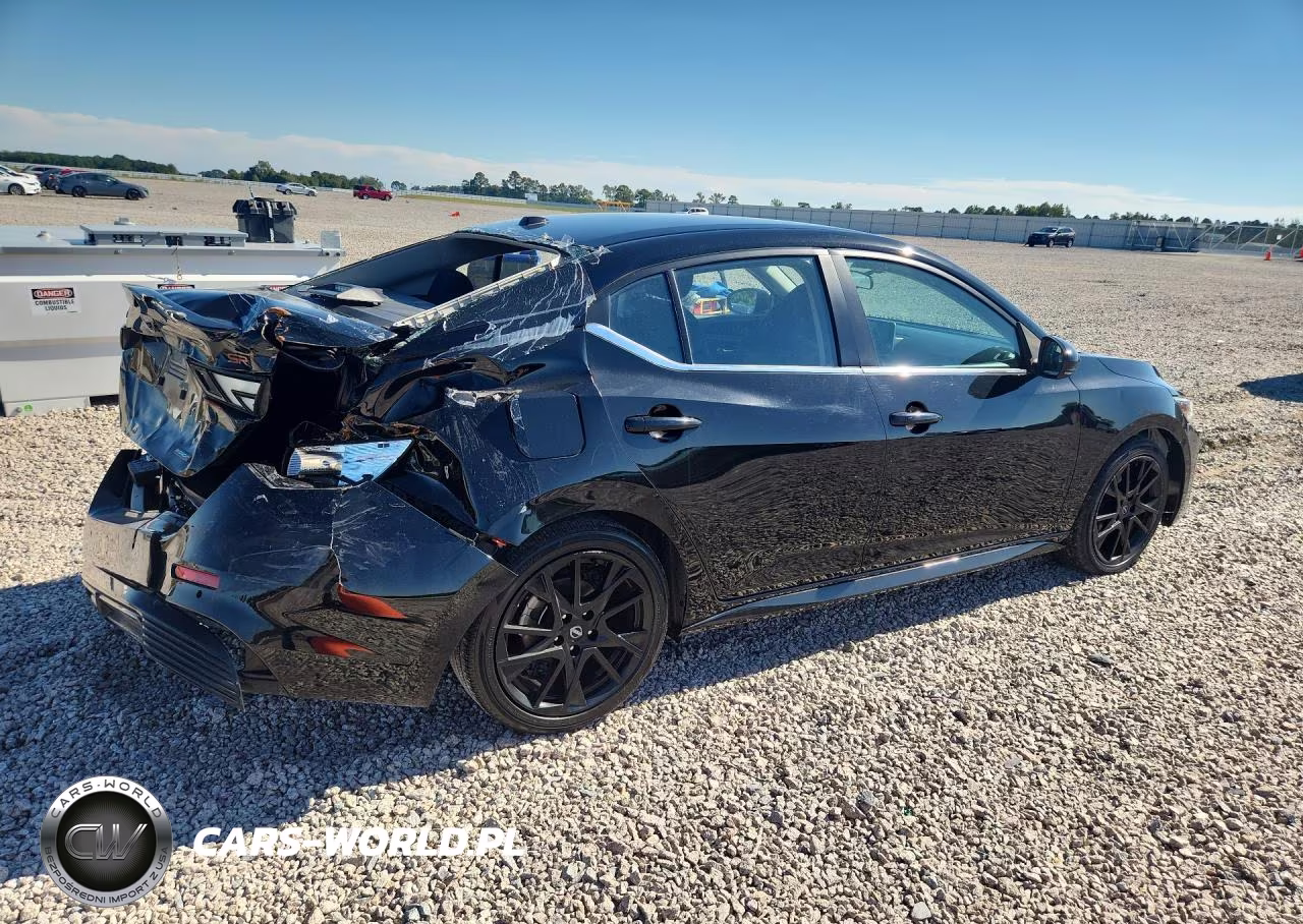 2025 Nissan Sentra Sr VIN:3N1AB8DV0SY346290 - 3